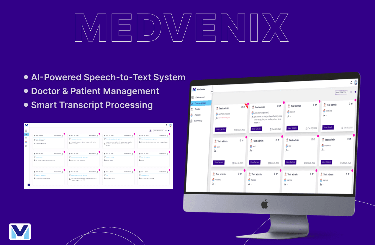 Medvenix — Speech-to-Text Doctor’s App